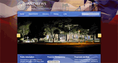 Desktop Screenshot of co.andrews.tx.us